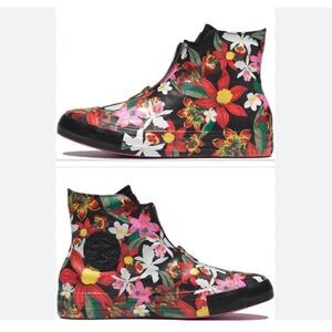 Converse X PatBo Chuck Taylor All Star Shroud Black Colorful Floral Hi Sneakers